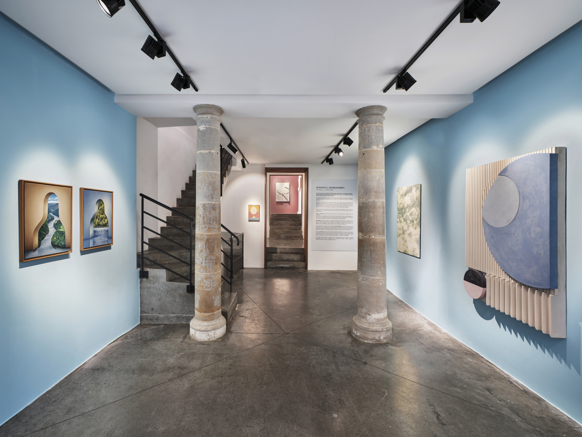 <i> Sensitive Cartographies </i> with Feipel & Bechameil, Anne Mélan, Franck Miltgen and Luc Wolff I 14 February - 14 March 2026 I Paris